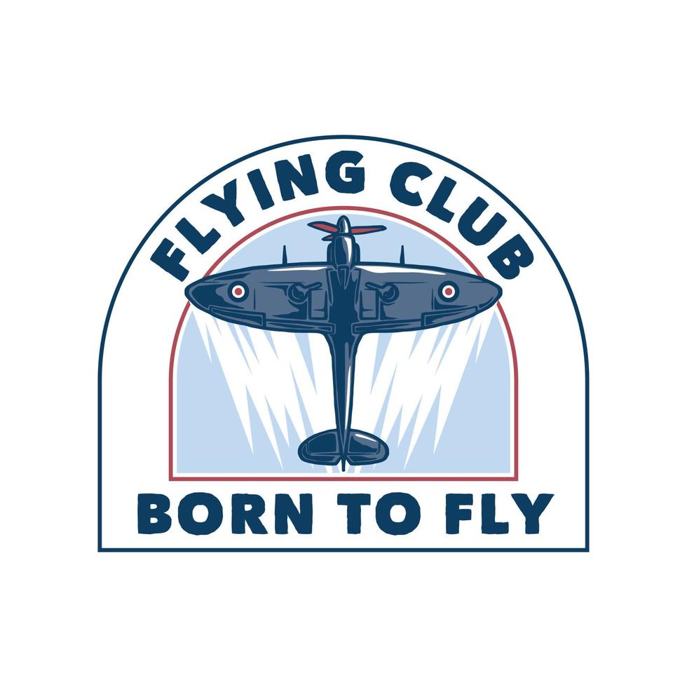 luchtvaart badges logos en emblemen etiketten vector
