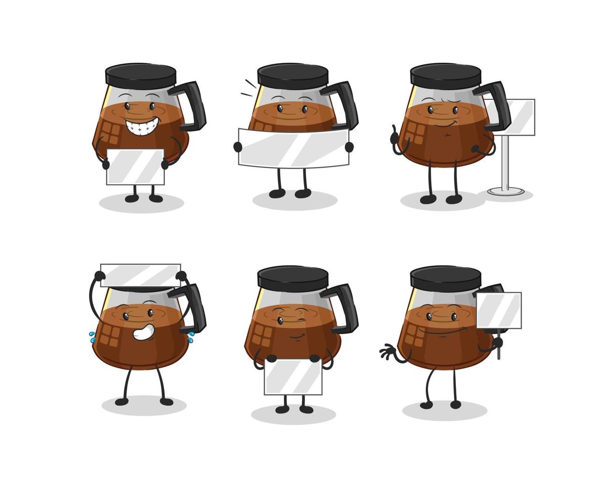 koffiemachine vector