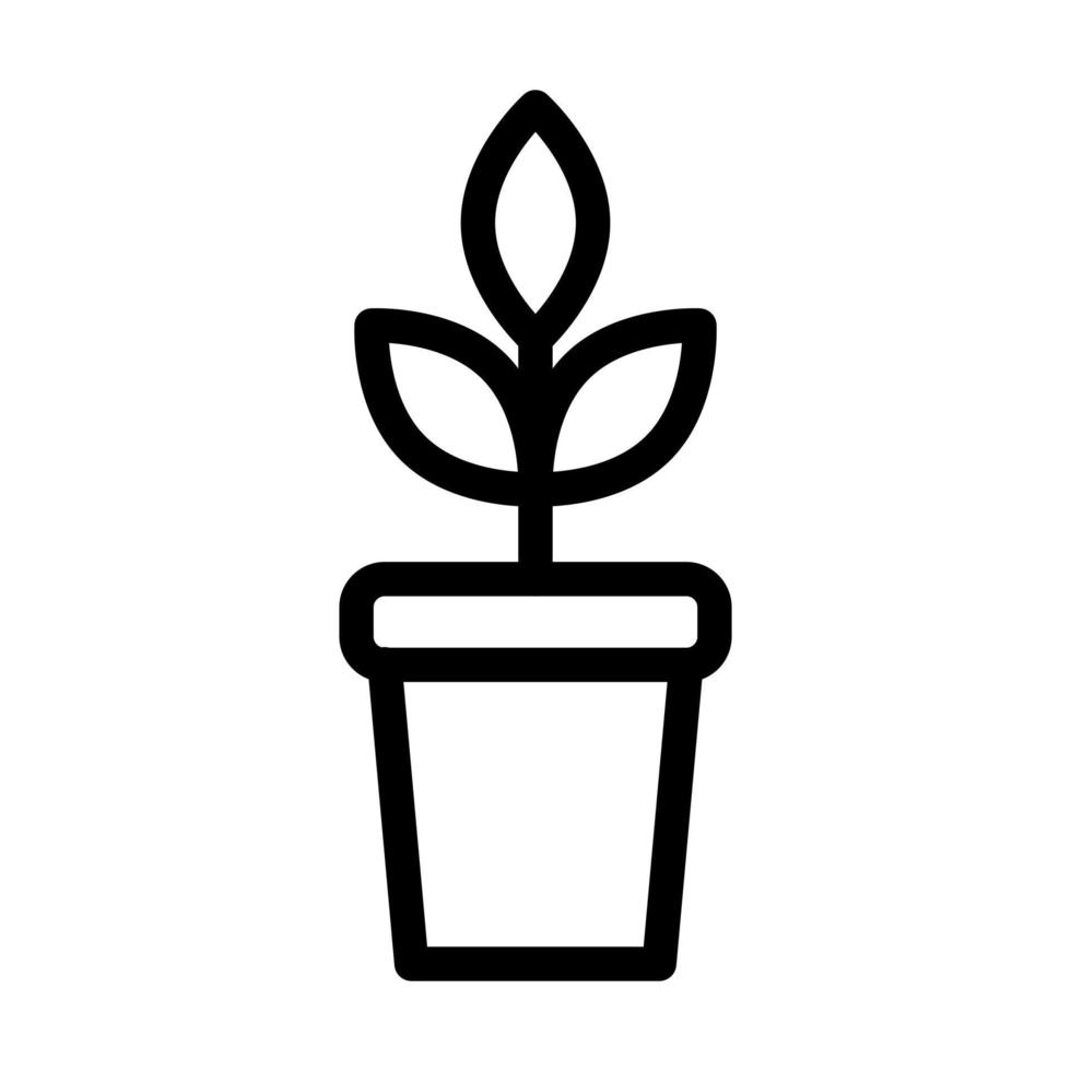 plant pictogram ontwerp vector