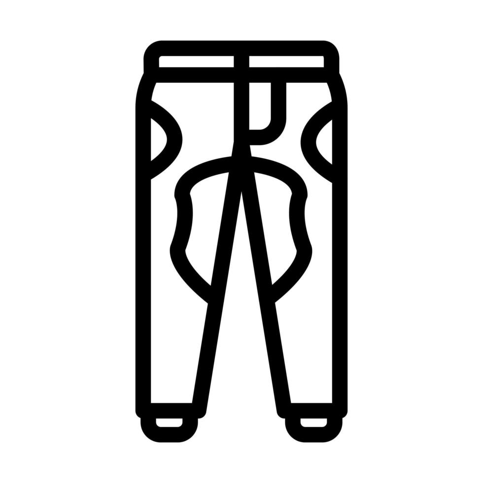 broek icoon ontwerp vector