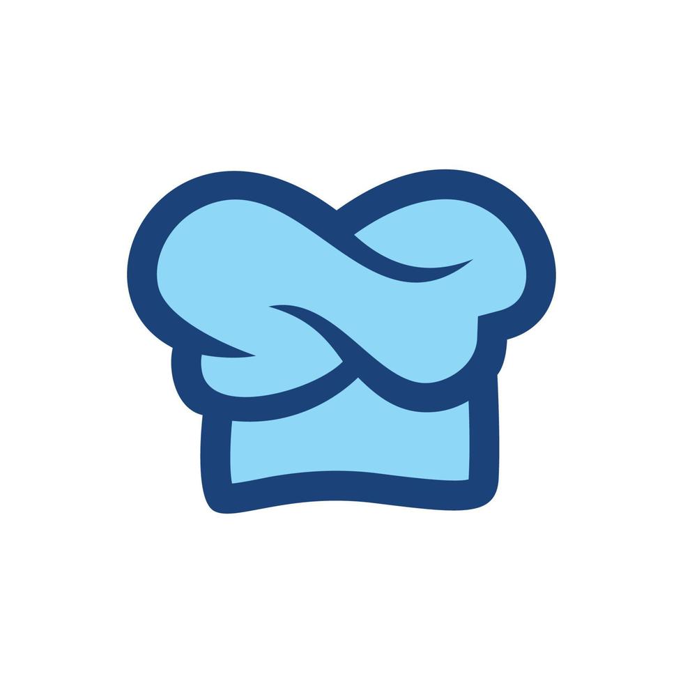 hoed chef logo en symbolen vector sjabloon