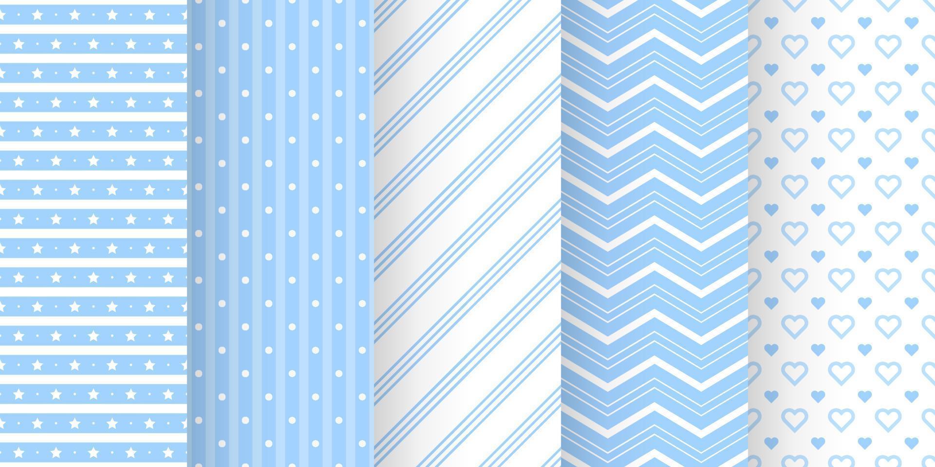 reeks van baby douche naadloos patroon in pastel kleur. baby partij uitnodiging achtergrond Sjablonen. plakboek patroon vector