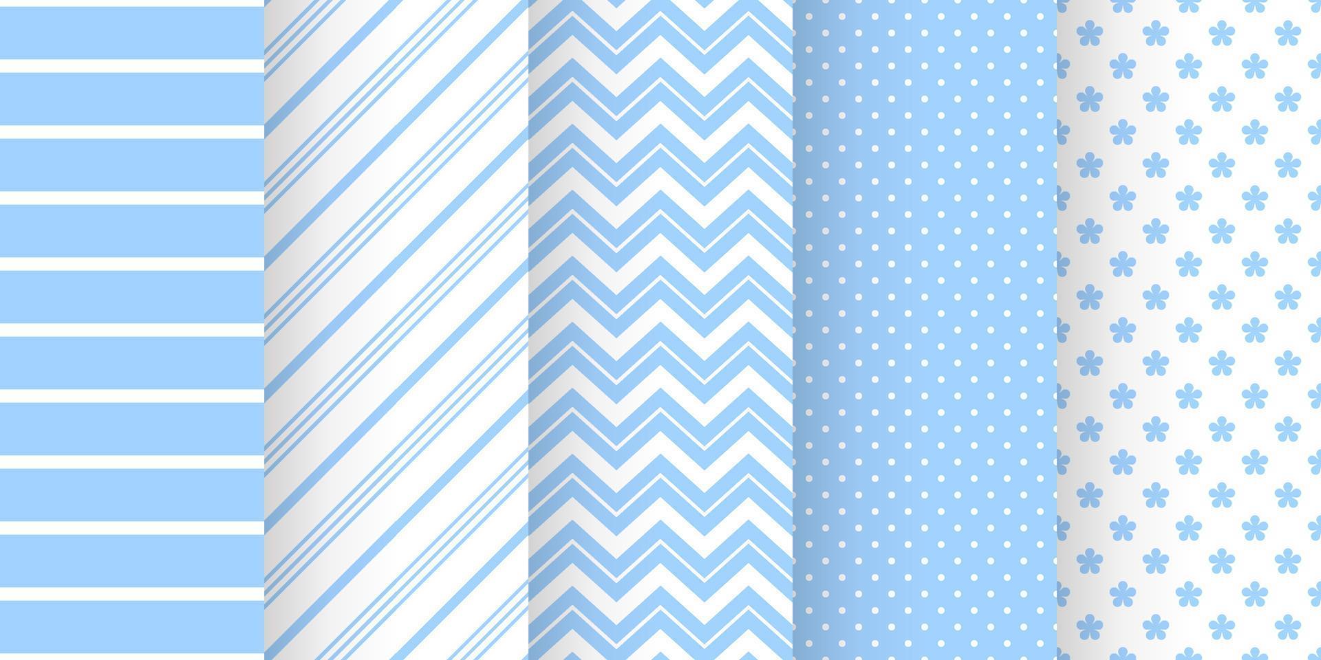 reeks van baby douche naadloos patroon in pastel kleur. baby partij uitnodiging achtergrond Sjablonen. plakboek patroon vector