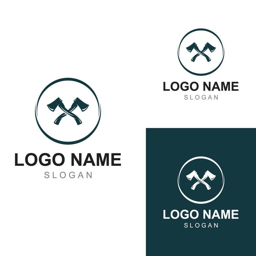 bijl logo of bijl logo met concept ontwerp vector illustratie sjabloon.