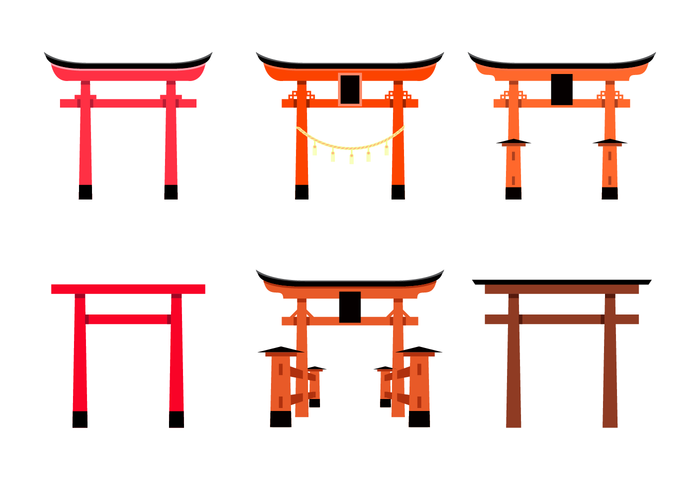 Gratis Torii Vector