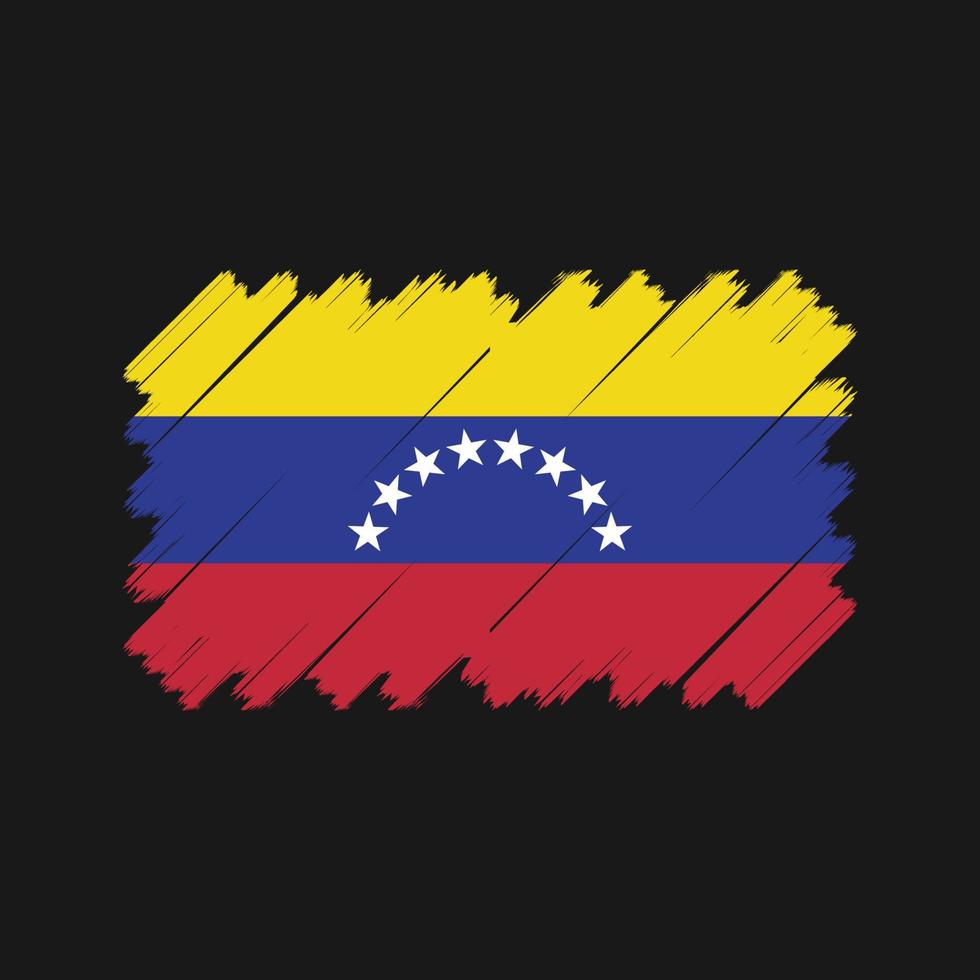 vlag van venezuela. nationale vlag vector