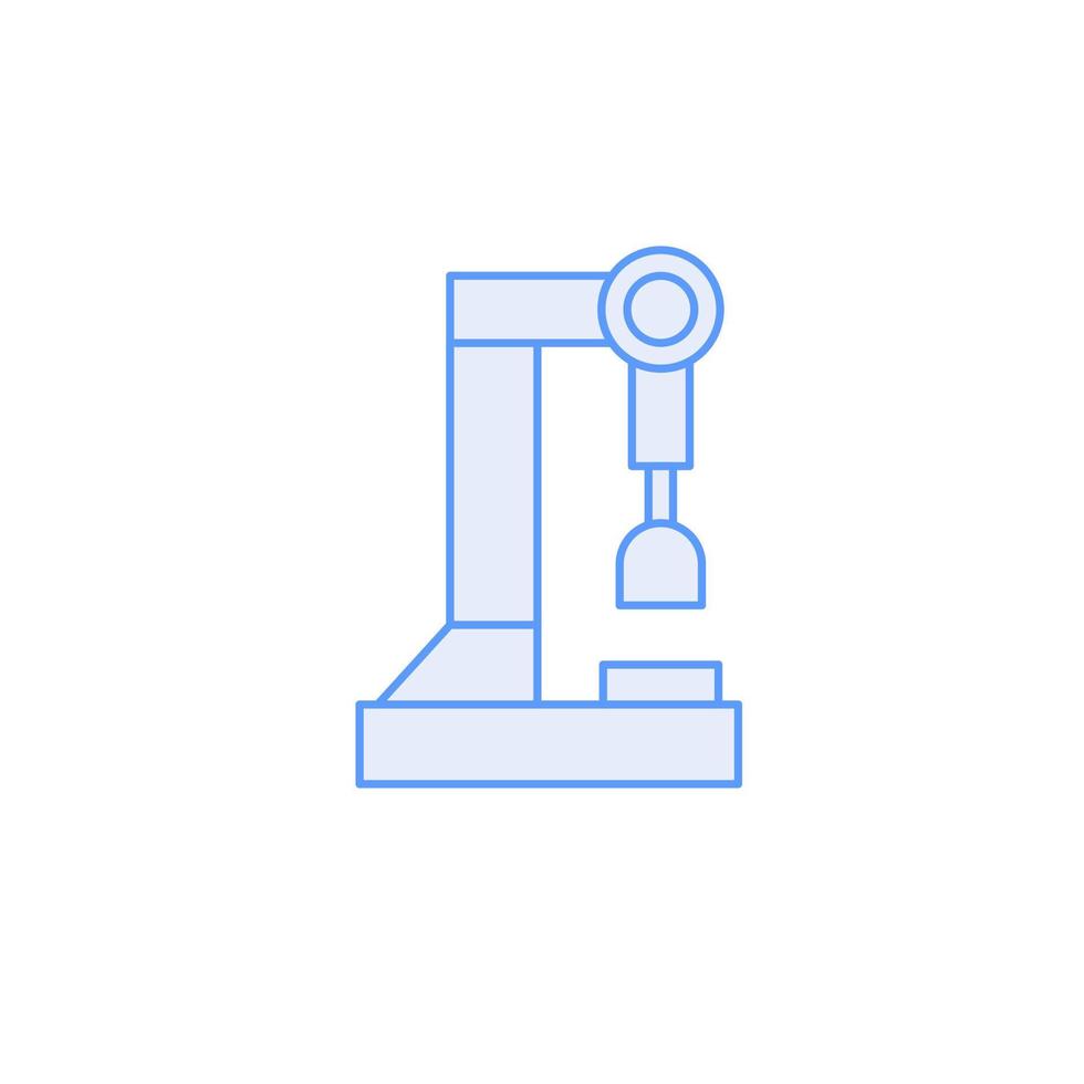 robot machine vector voor website symbool icoon presentatie
