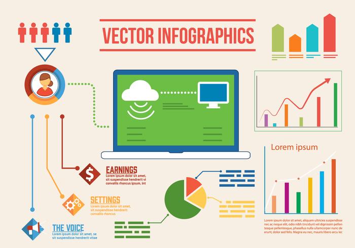 Gratis Infographics Vector