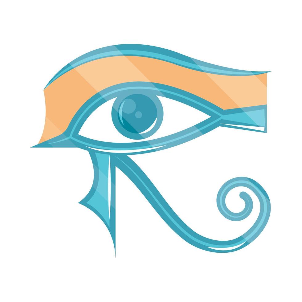 egypte oog van horus vector