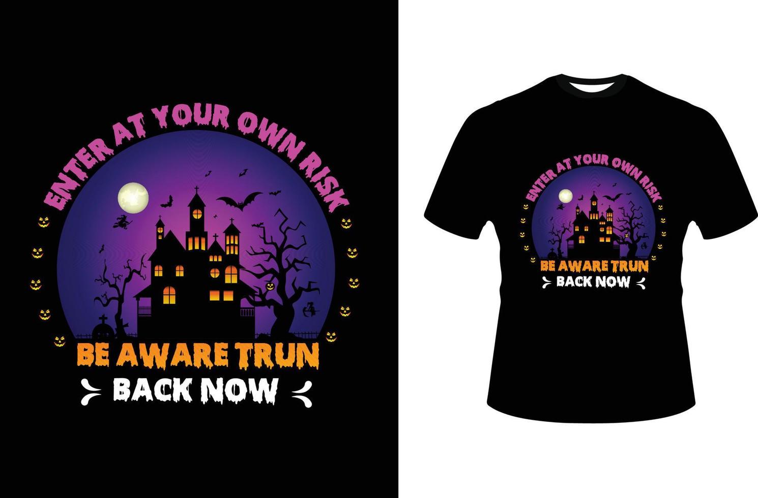 halloween t-shirt ontwerp vector