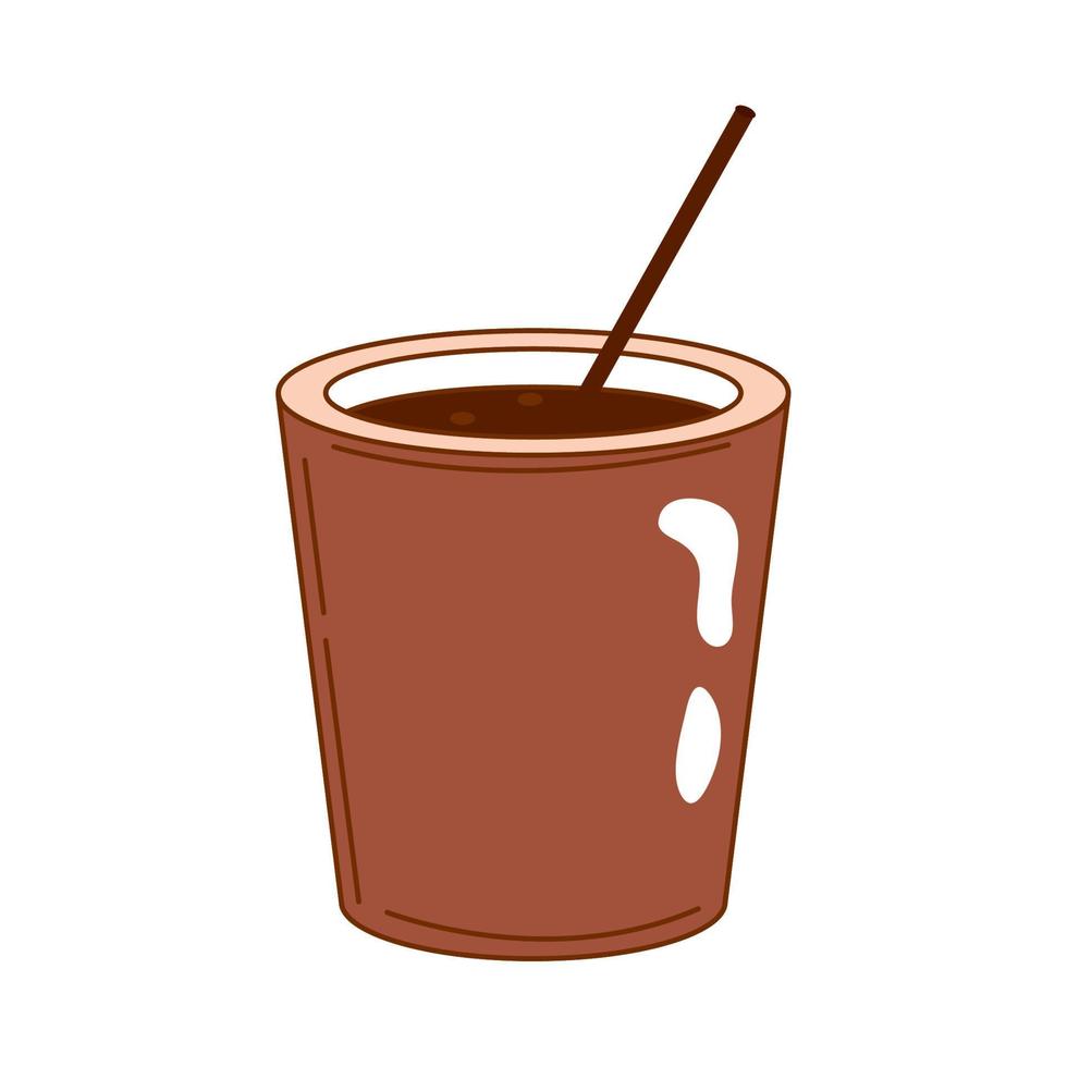 koffie papieren beker vector