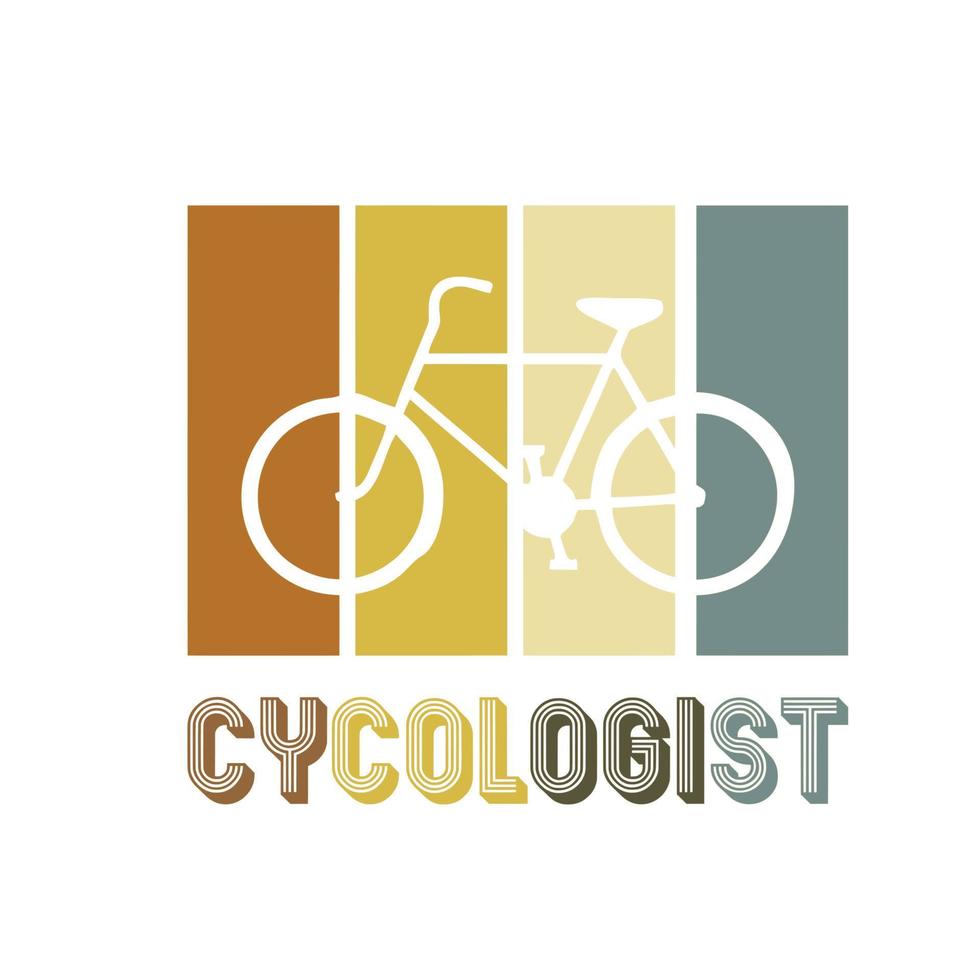 cytoloog fiets grappig vector
