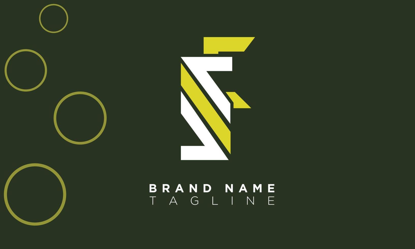 alfabet brieven initialen monogram logo zie, es, s en e vector