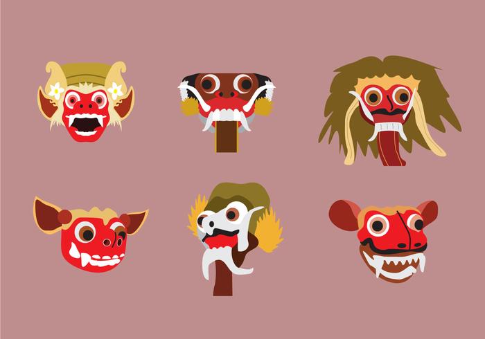 Balinese Barong Vector