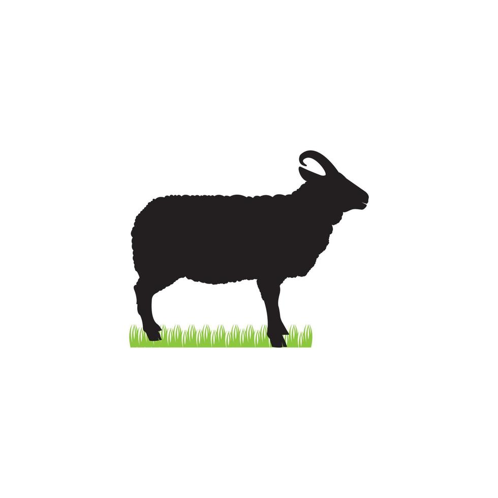 schapen icoon vector illustratie symbool ontwerp