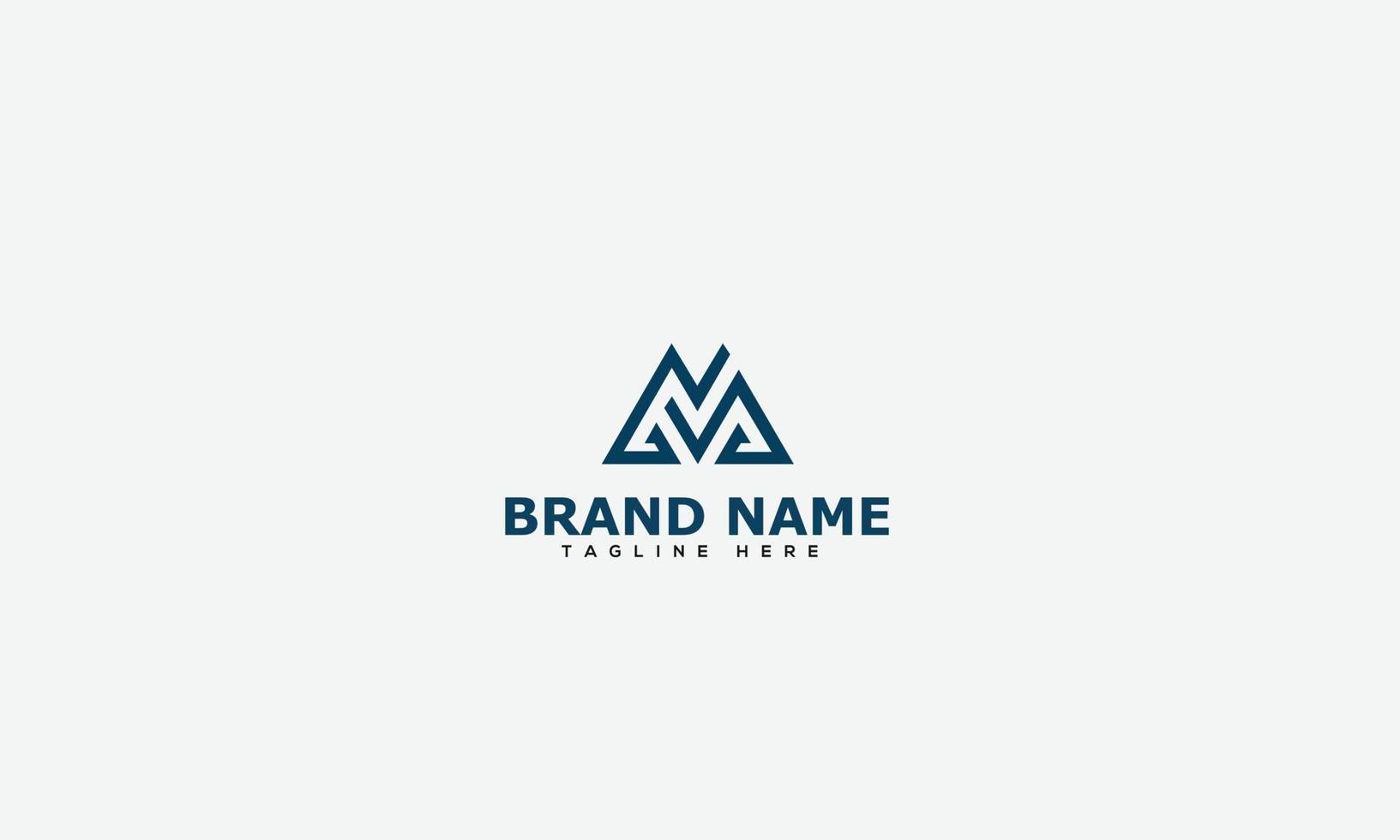 m logo ontwerp sjabloon vector grafische branding element.