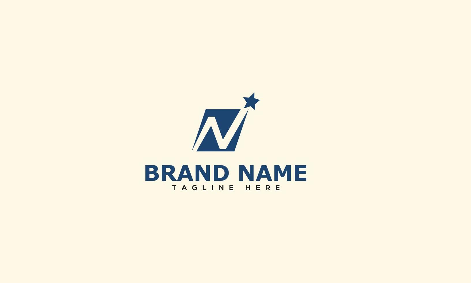 n logo ontwerp sjabloon vector grafisch branding element