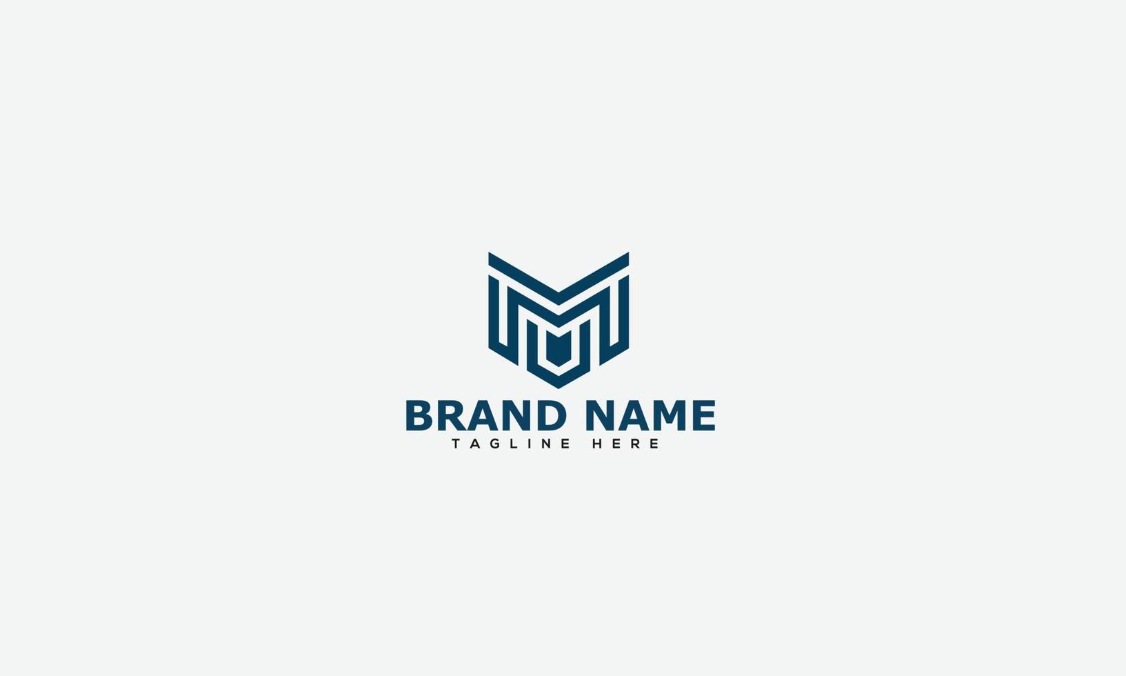 m logo ontwerp sjabloon vector grafische branding element.