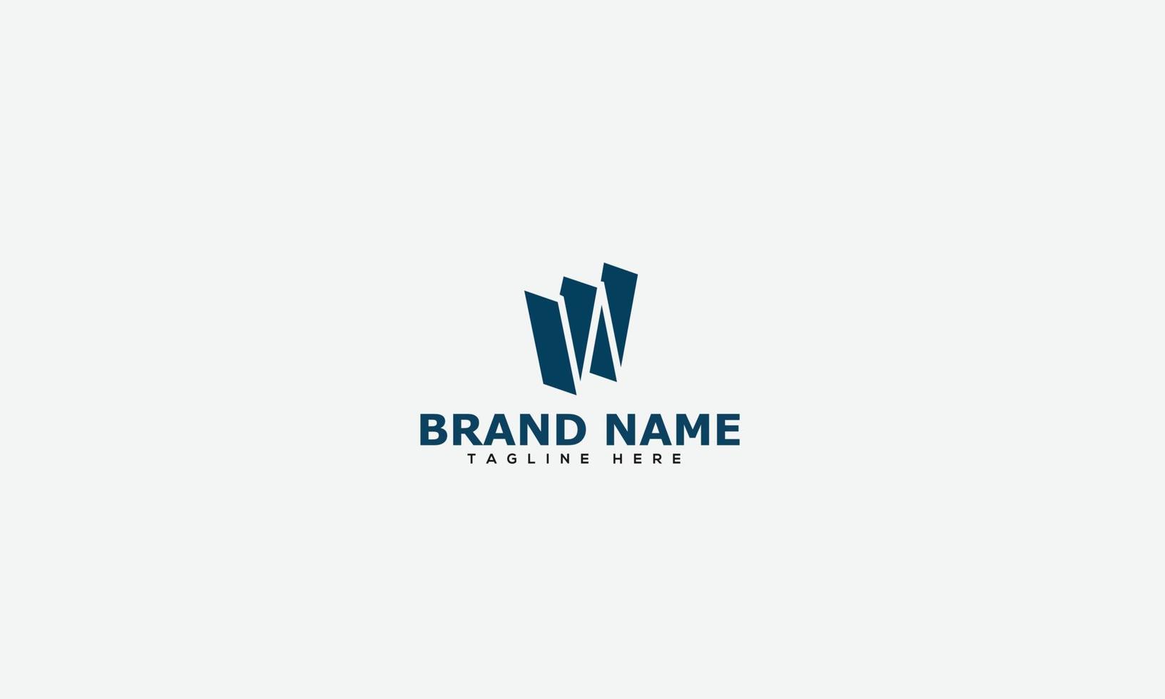 w logo ontwerp sjabloon vector grafisch branding element.