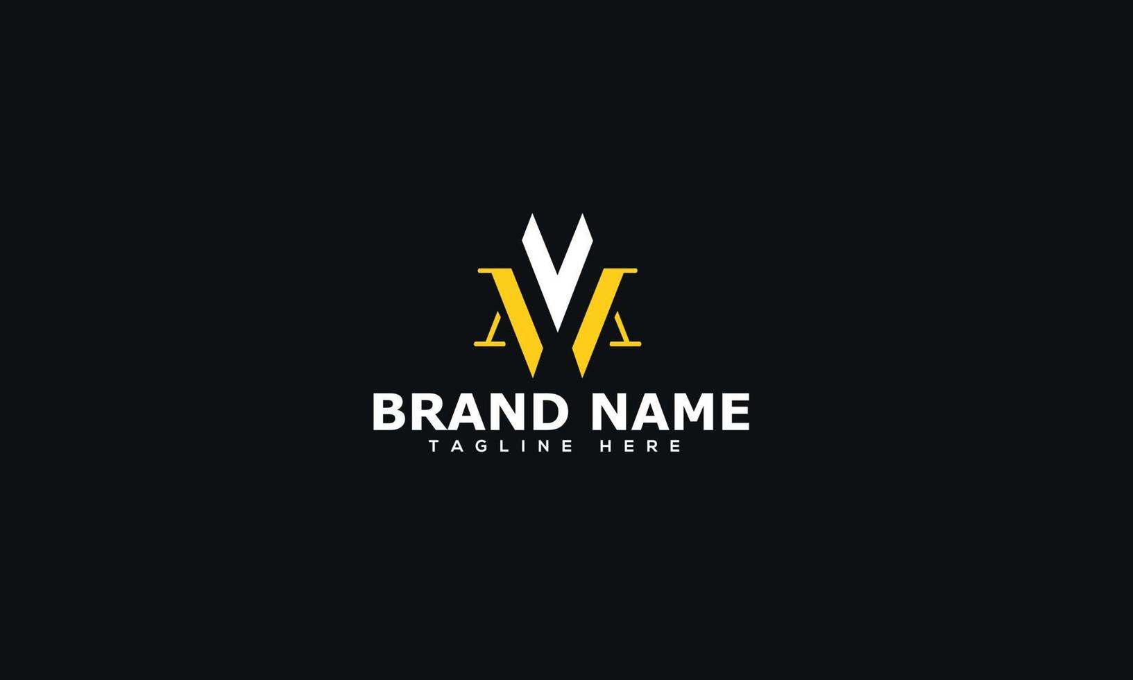 mv logo ontwerp sjabloon vector grafisch branding element