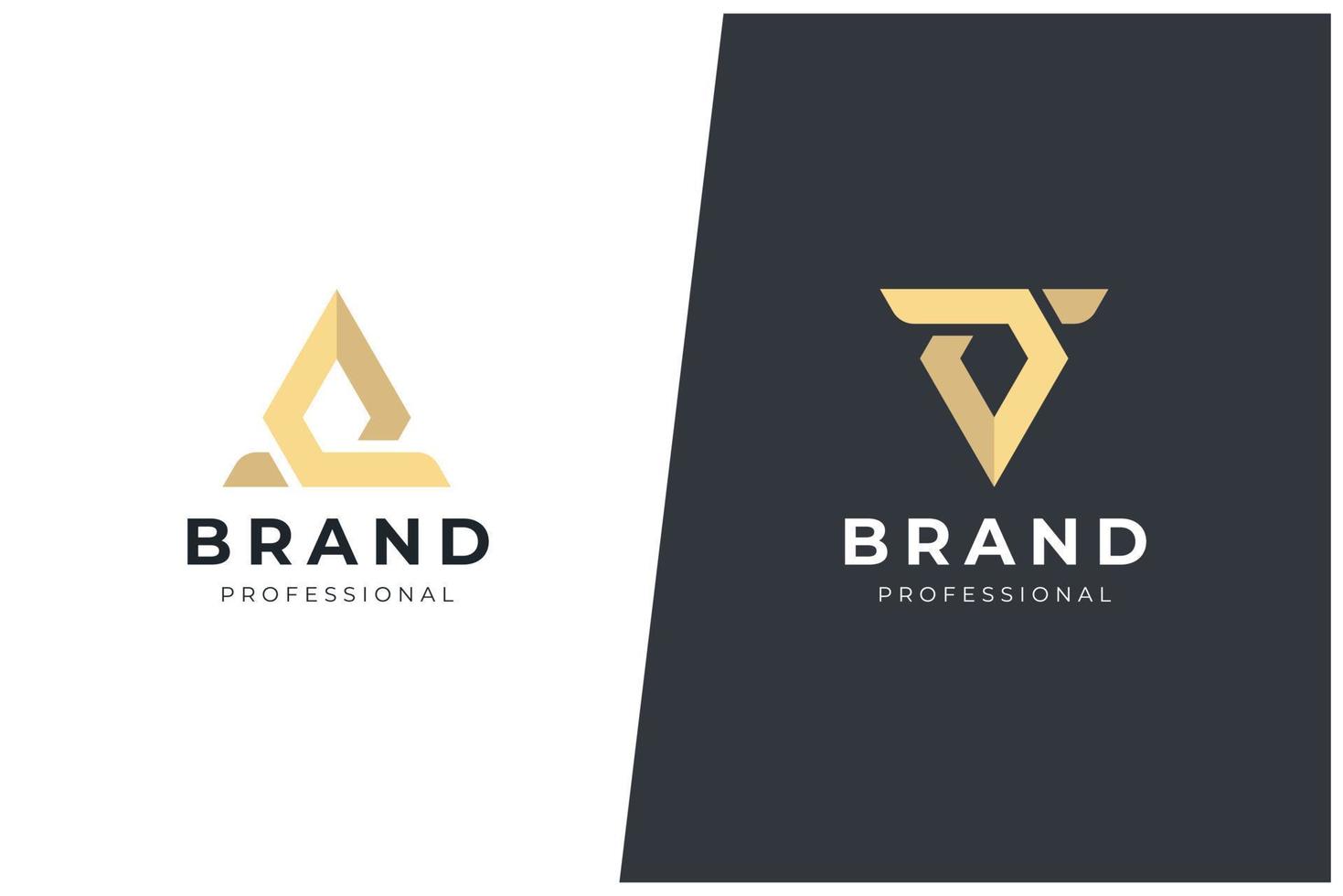 een brief logo vector concept icoon handelsmerk. universeel een logotype merk