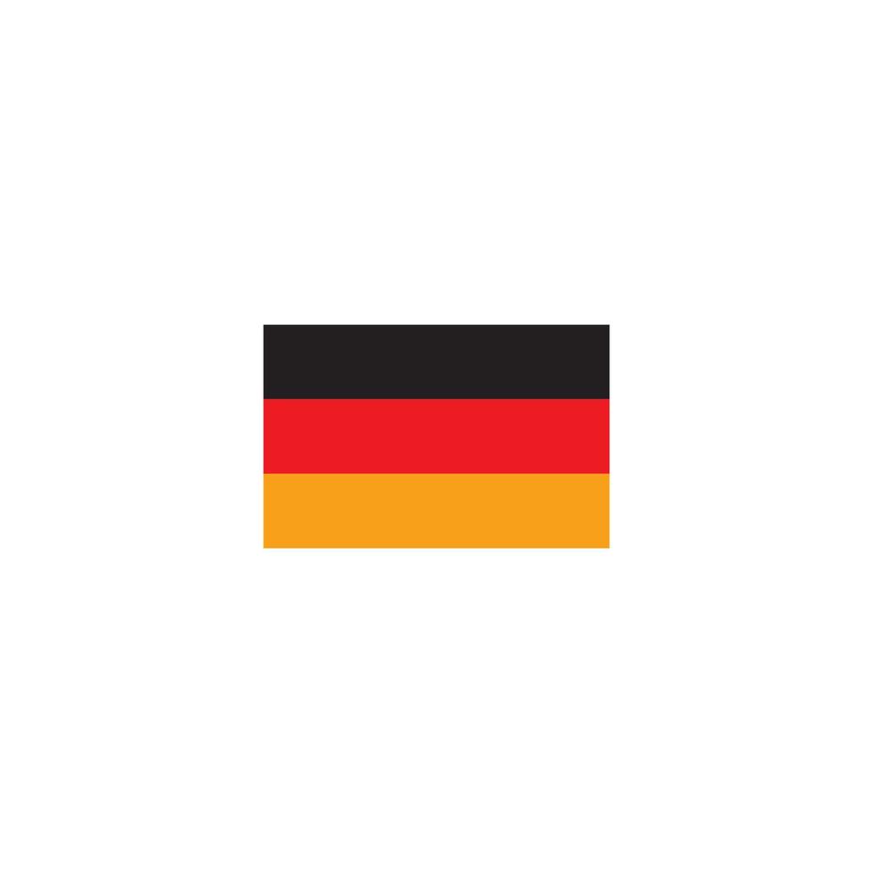 Duitse vlag logo vector
