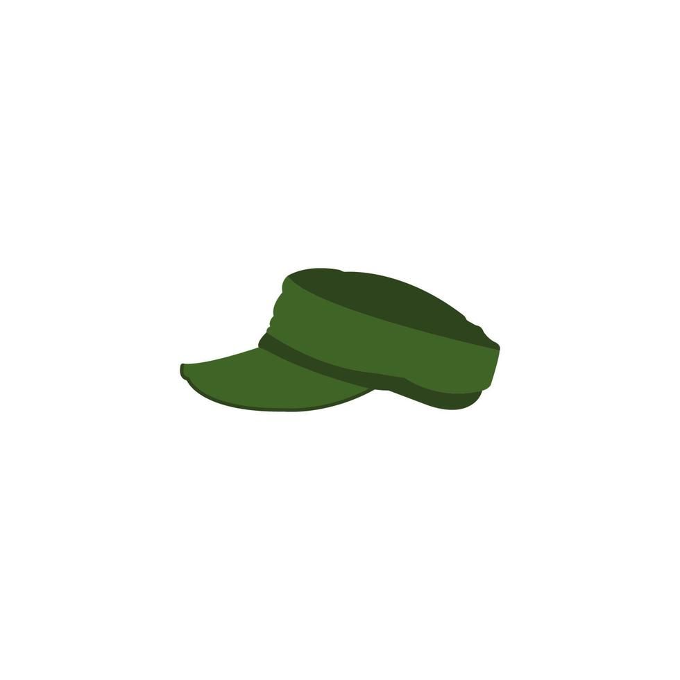 leger hoed icoon vector