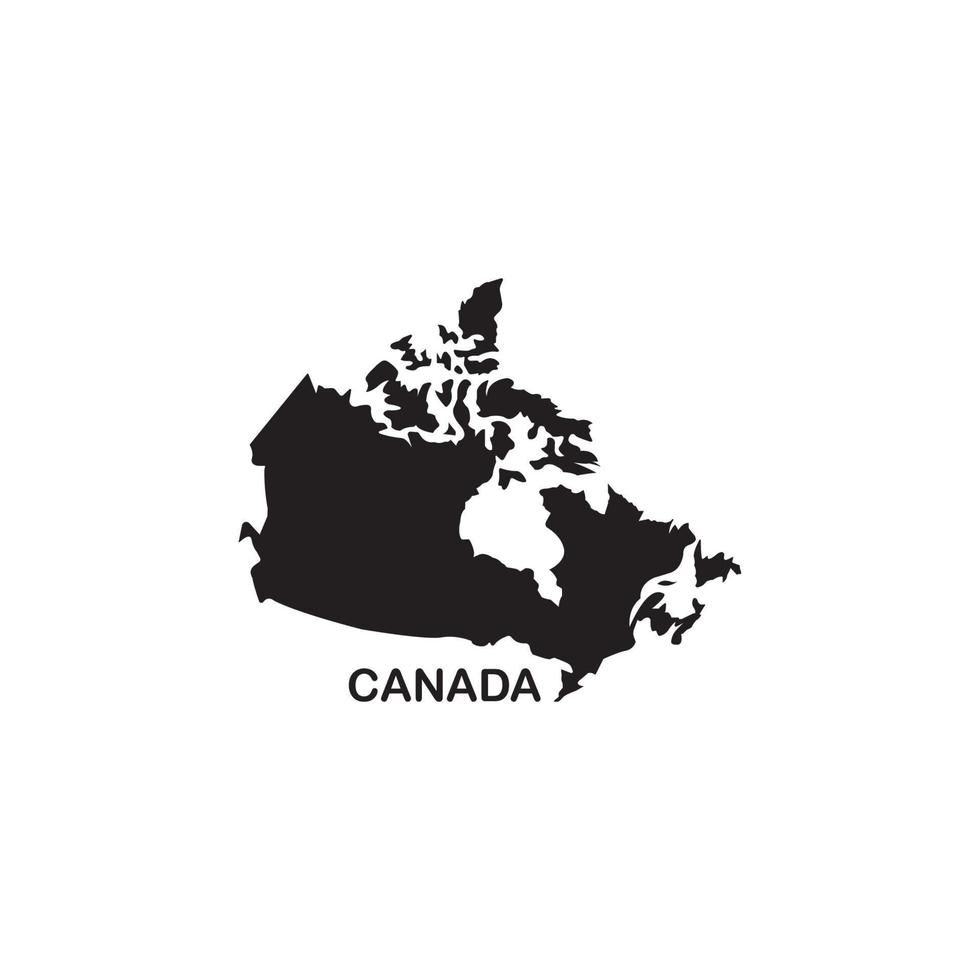 Canada kaart icoon vector