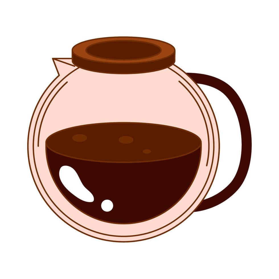 koffiezetapparaat pictogram vector