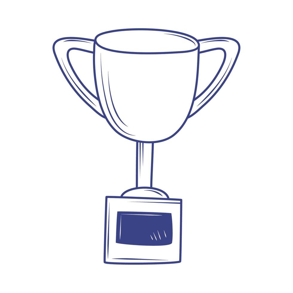 trofee award icoon vector