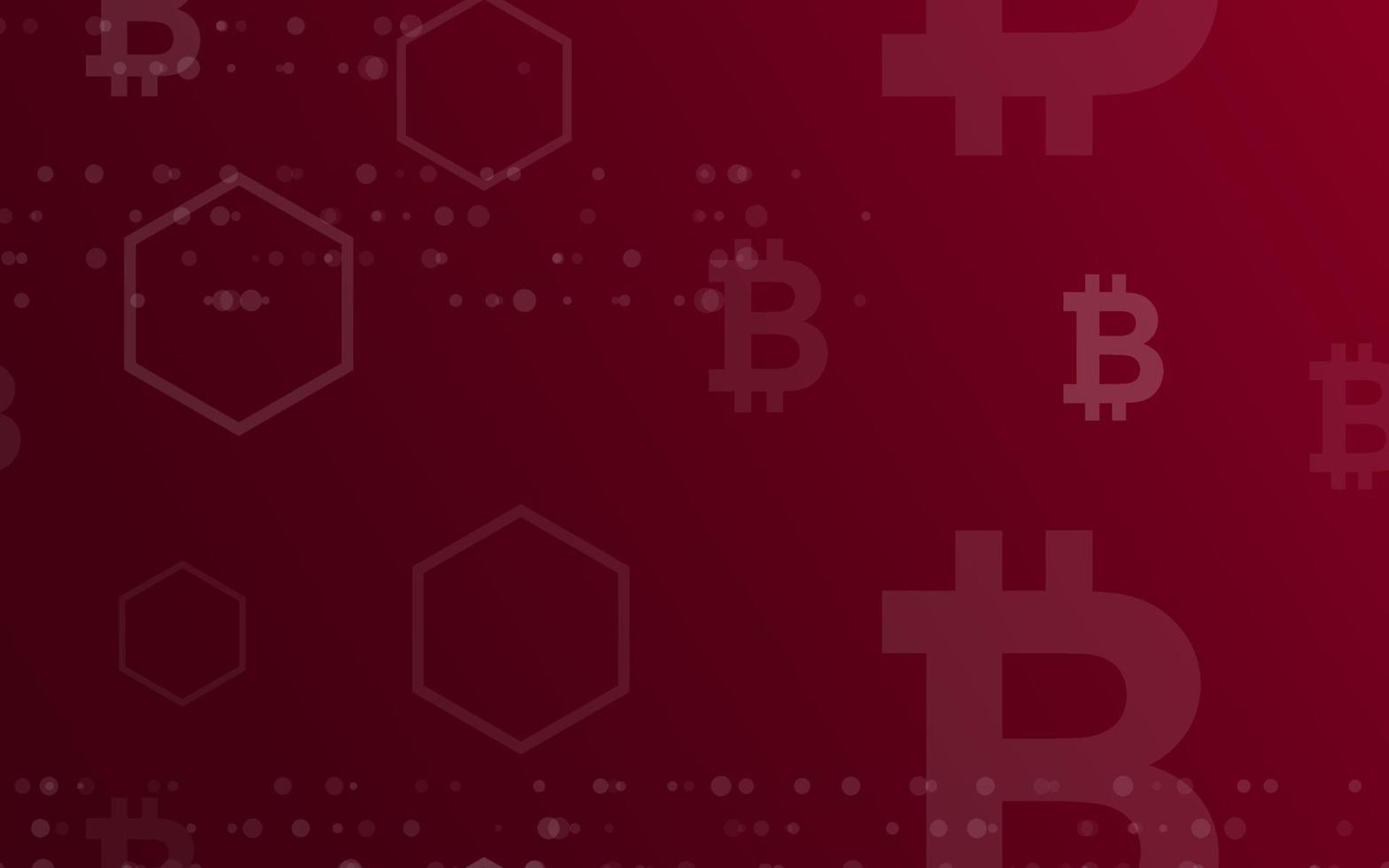 bitcoin crypto valuta illustratie vector voor bladzijde, logo, kaart, banier, web en afdrukken.