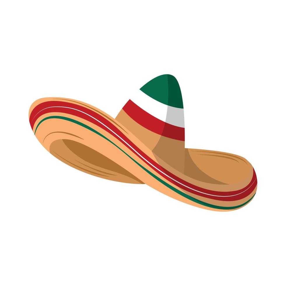 hoed van Mexico vector