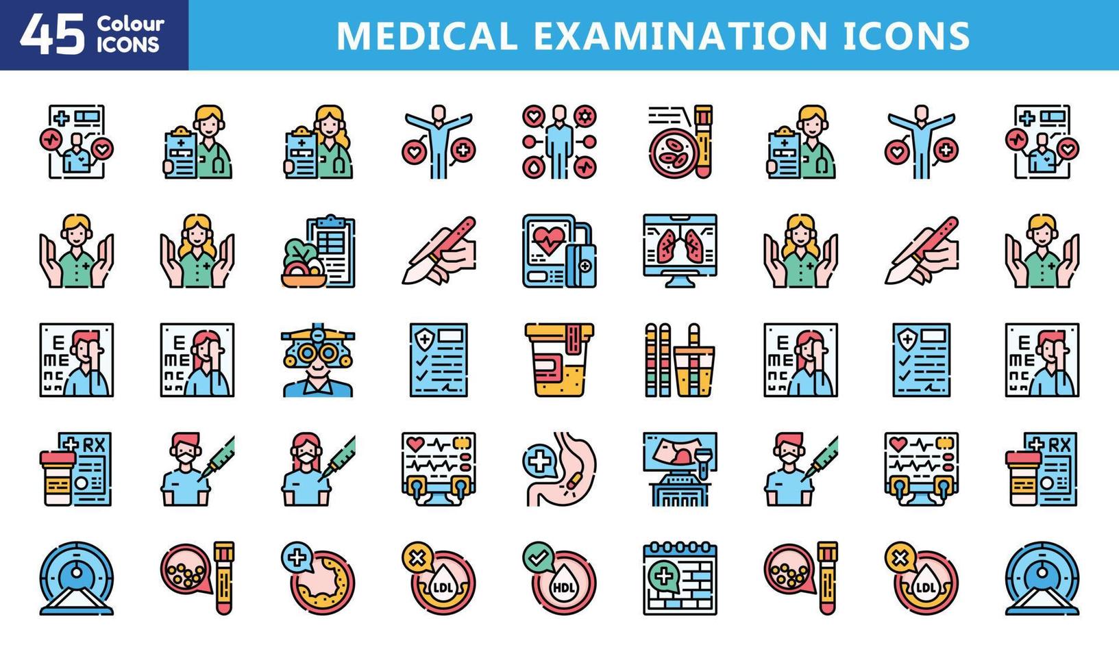 pictogrammen voor mobiel en web. hoog kwaliteit pictogrammen. lineair pictogrammen reeks van bedrijf, medisch, ui en ux, media, geld, reis, enz. vector