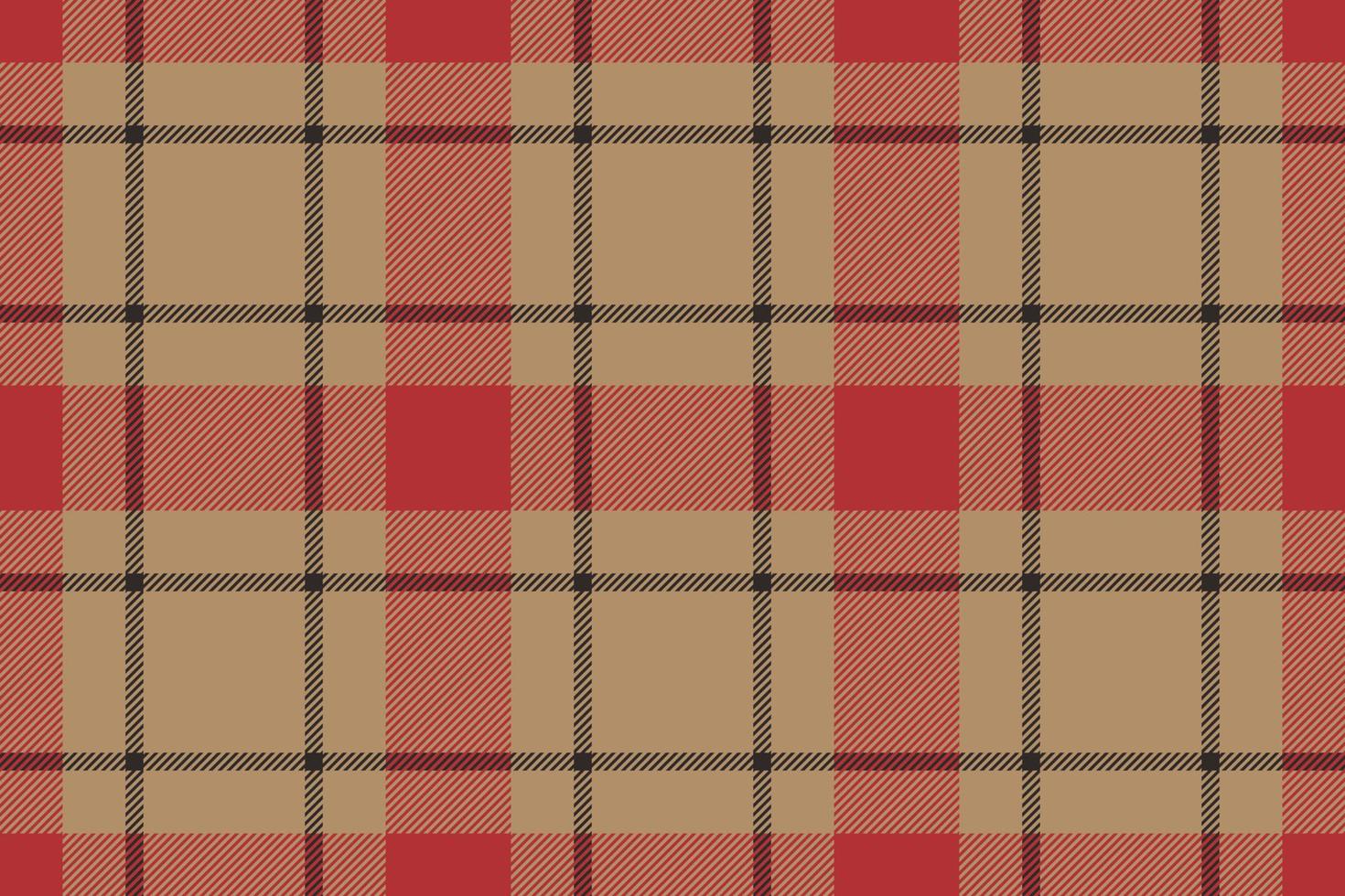 plaid achtergrond, controleren naadloos patroon in beige. vector kleding stof structuur voor textiel afdrukken, omhulsel papier, geschenk kaart of behang.