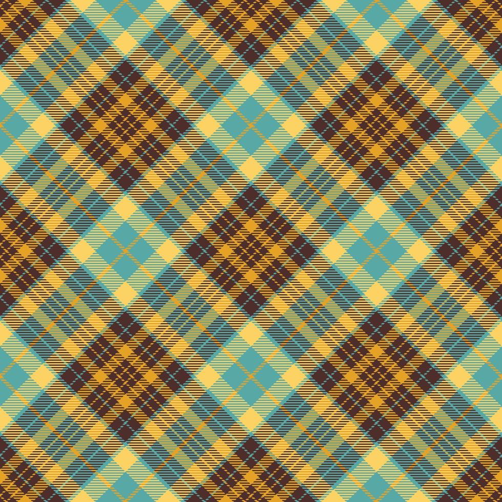 Schotse ruit Schotland naadloos plaid patroon vector. retro achtergrond kleding stof. wijnoogst controleren kleur plein meetkundig structuur voor textiel afdrukken, omhulsel papier, geschenk kaart, behang ontwerp. vector