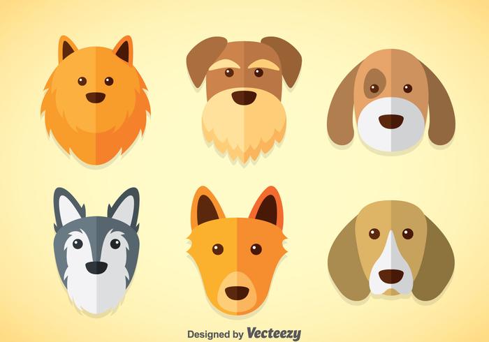 Honden Vector Set