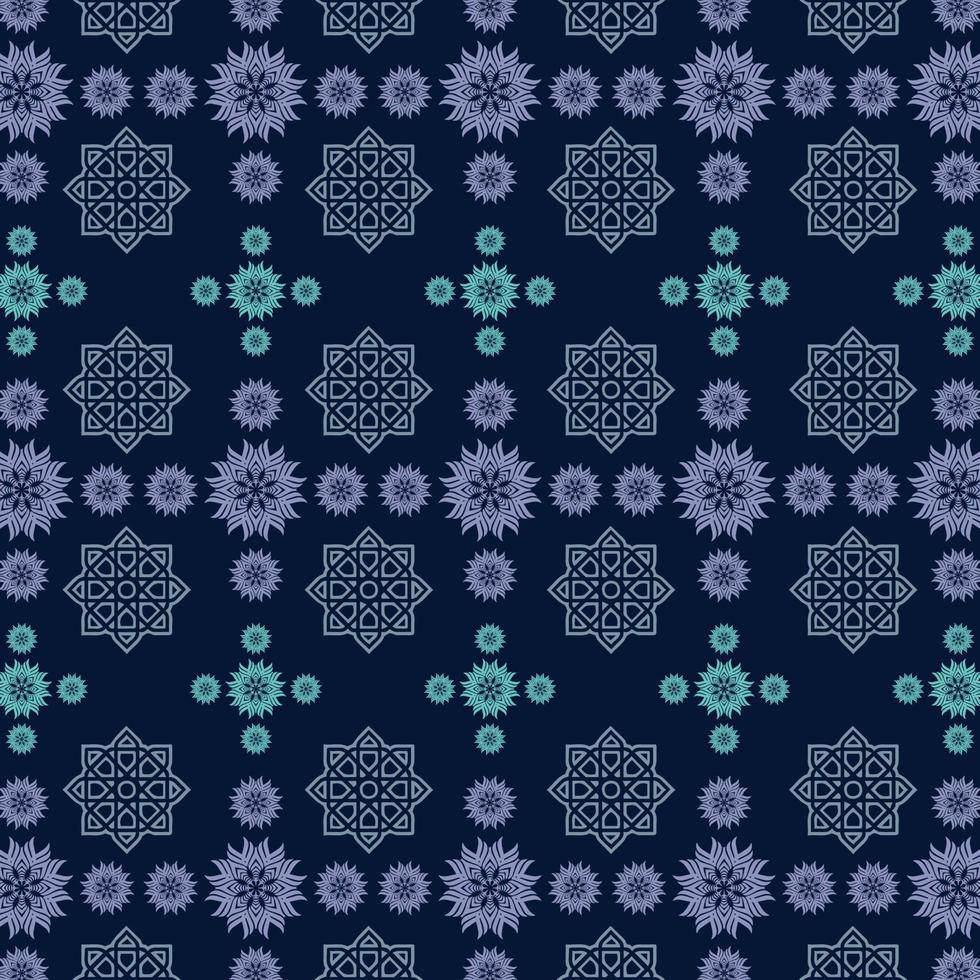 naadloos mandala patroon ontwerp vector achtergrond
