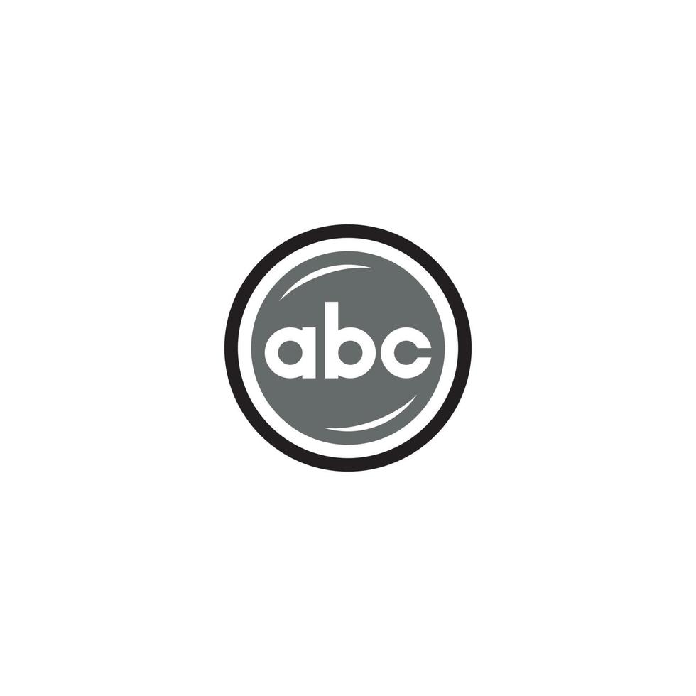 brief abc logo of icoon ontwerp vector