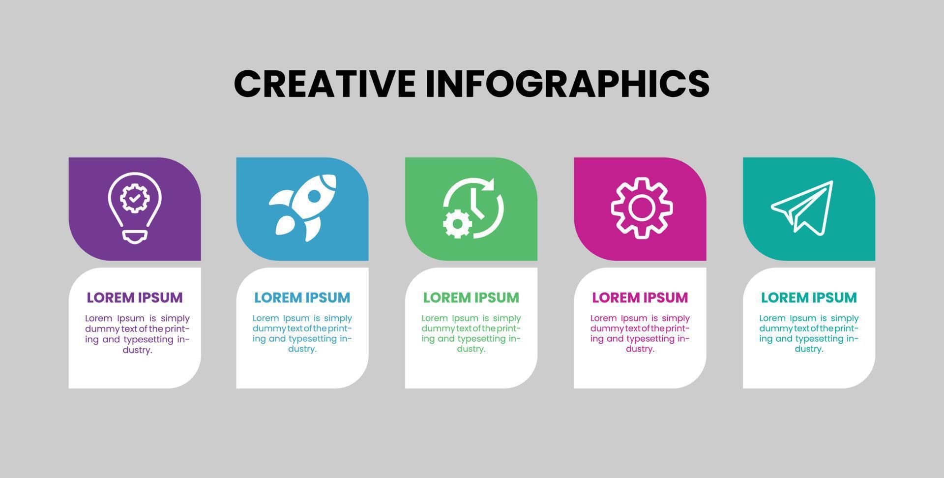 zakelijke infographic ontwerp vector