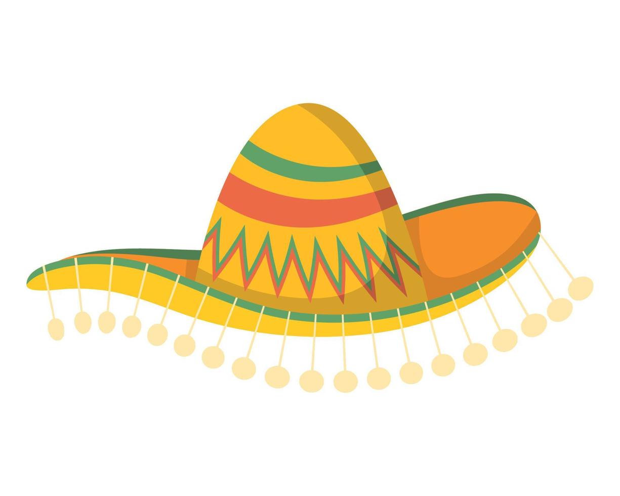 Mexicaans cultuur hoed vector