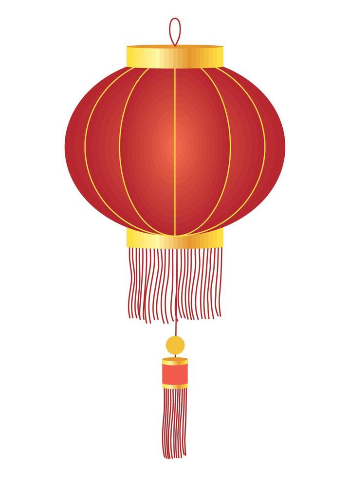 rode chinese lamp vector