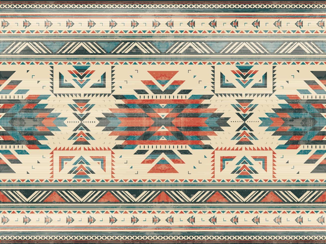 native american indian ornament patroon geometrisch etnisch textiel textuur tribal Azteekse patroon navajo mexicaans weefsel naadloze vector decoratie fashion