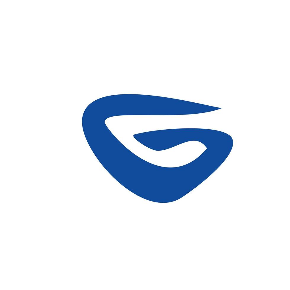 eerste brief g icoon vector logo sjabloon illustratie ontwerp pro vector