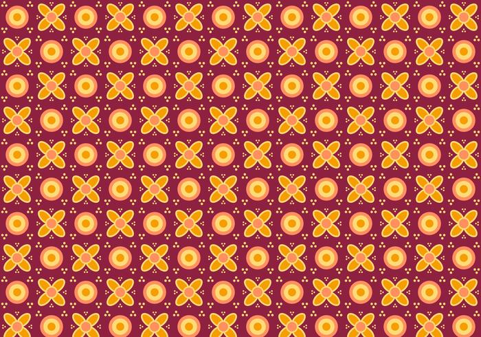 Gratis Batik Patroon Vector # 1