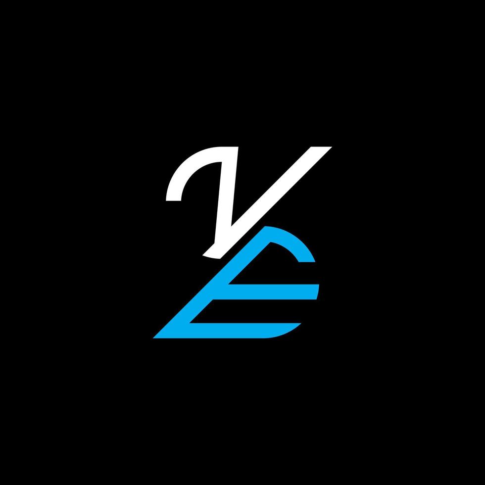 ne letter logo creatief ontwerp met vectorafbeelding, ne eenvoudig en modern logo. vector