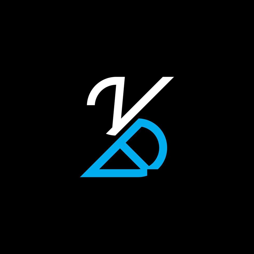 nb letter logo creatief ontwerp met vectorafbeelding, nb eenvoudig en modern logo. vector