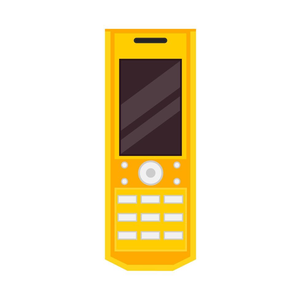 gouden telefoon vector icoon bedrijf concept ontwerp. mobiel apparaatje apparaat symbool voorkant visie. metalen luxe uitrusting