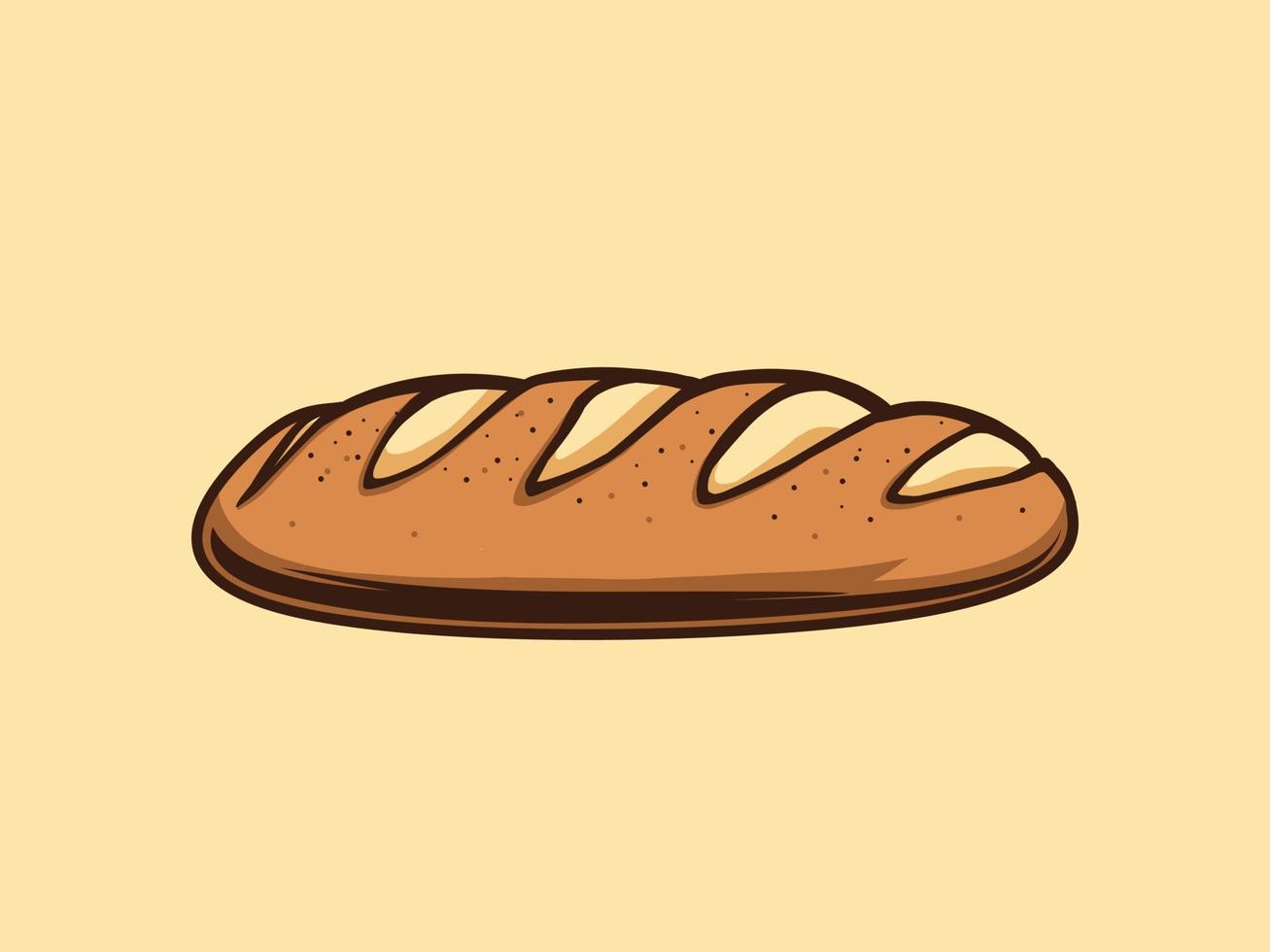 brood vector illustratie
