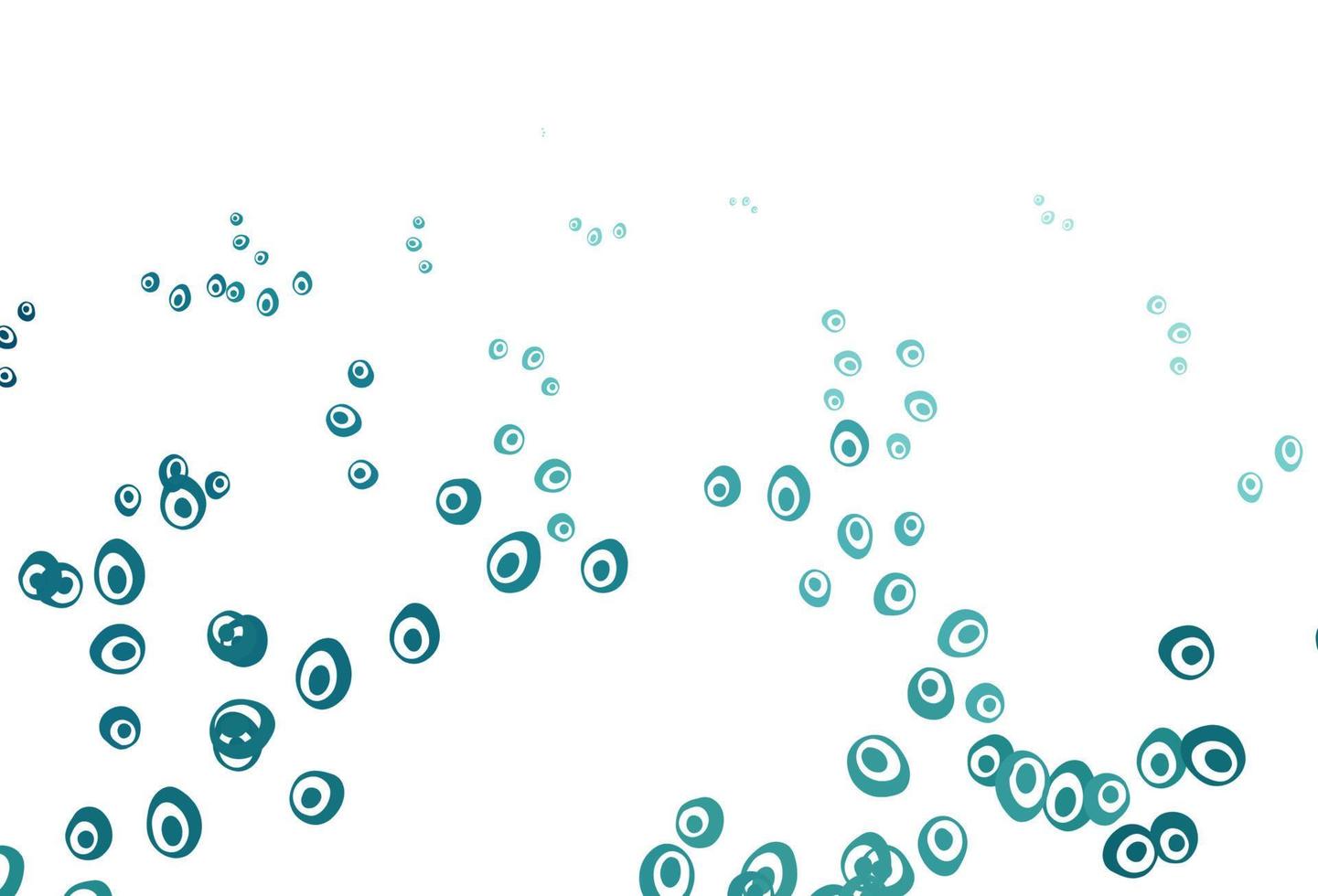 lichtblauwe vectorlay-out met cirkelvormen. vector