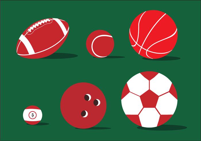 Diverse Ball Illustratie Vector